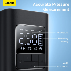 Baseus Supermini Pro Wireless Car Inflator Black C11159300111-00
