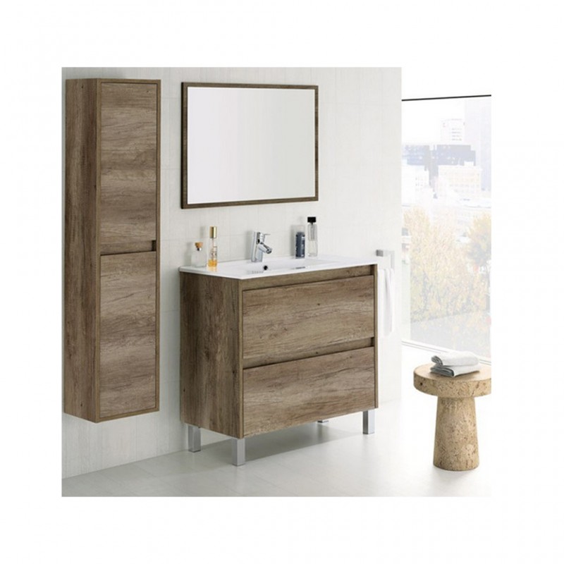 Arkit Mobel Bathroom Cabinet Natural Brown