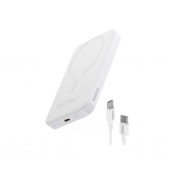 Baseus Magnetic Wireless Fast Charge 5000mah 20w White Power Bank P10022107223-00