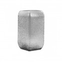 Vase Glass 10x10x25cm Cylinder