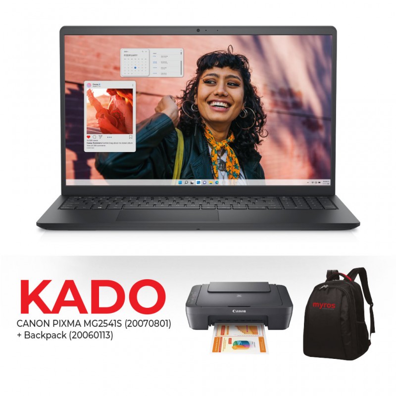 Dell Inspiron 3530 Core i7 Black & Free CANON PIXMA MG2541S Black + Myros Backpack / Carry Case Dell Inspiron 3530 Core i7 Black & Free CANON PIXMA MG2541S Black + Myros Backpack / Carry Case
