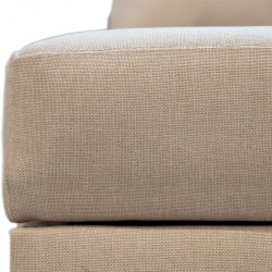 Rona Armless Chaise Sofabed Beige