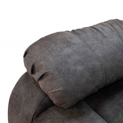 Godiva Recliner 3 Str Fabric Brown