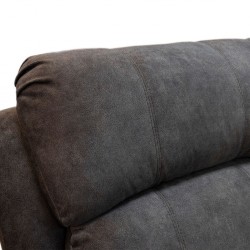 Godiva Recliner 3 Str Fabric Brown