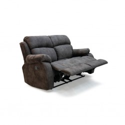 Godiva Recliner 2 Str Fabric Brown