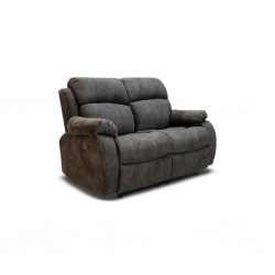 Godiva Recliner 2 Str Fabric Brown