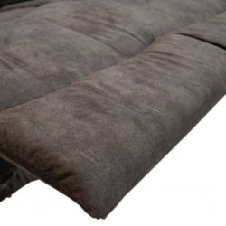 Godiva Recliner 2 Str Fabric Brown