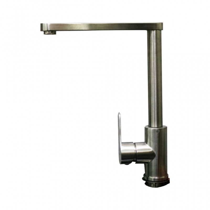 Diplomat Mixer Tap Mate Silver Kitchen Mixer 6019