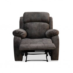 Godiva Recliner 1 Str Fabric Brown