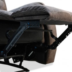 Godiva Recliner 2 Str Fabric Brown