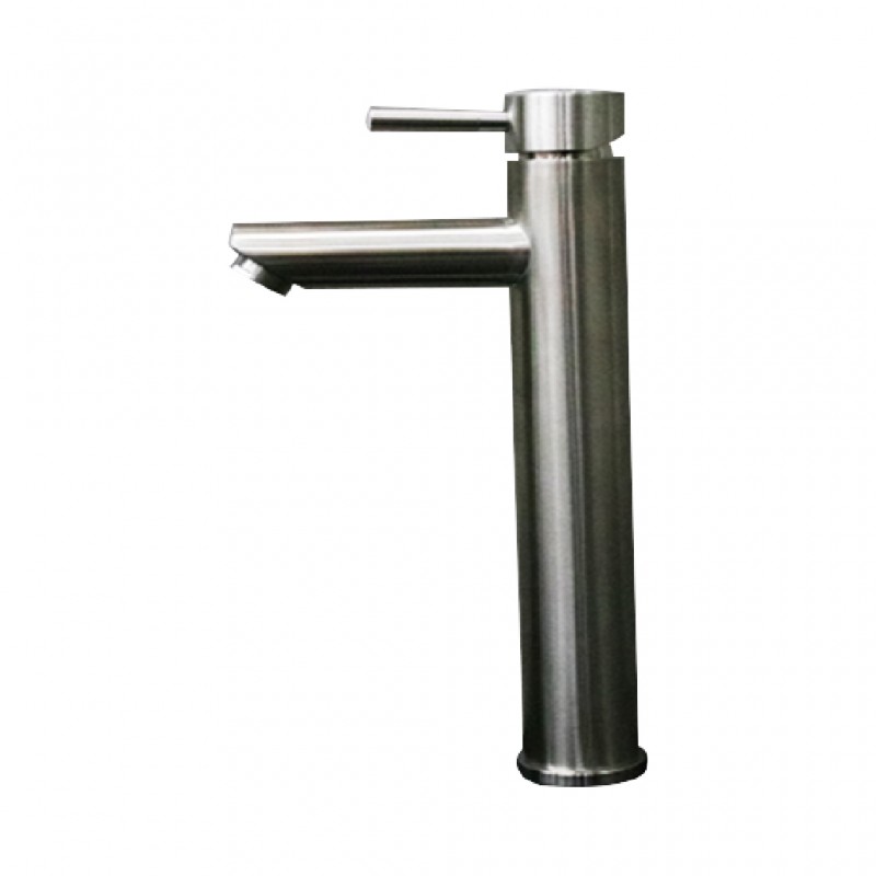 Diplomat Mixer Tap Long Mate Silver Washbasin Mixer 3009