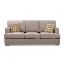 Belluti 3+2 & Ottoman In Spin Linen Fab