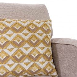 Belluti 3+2 & Ottoman In Spin Linen Fab
