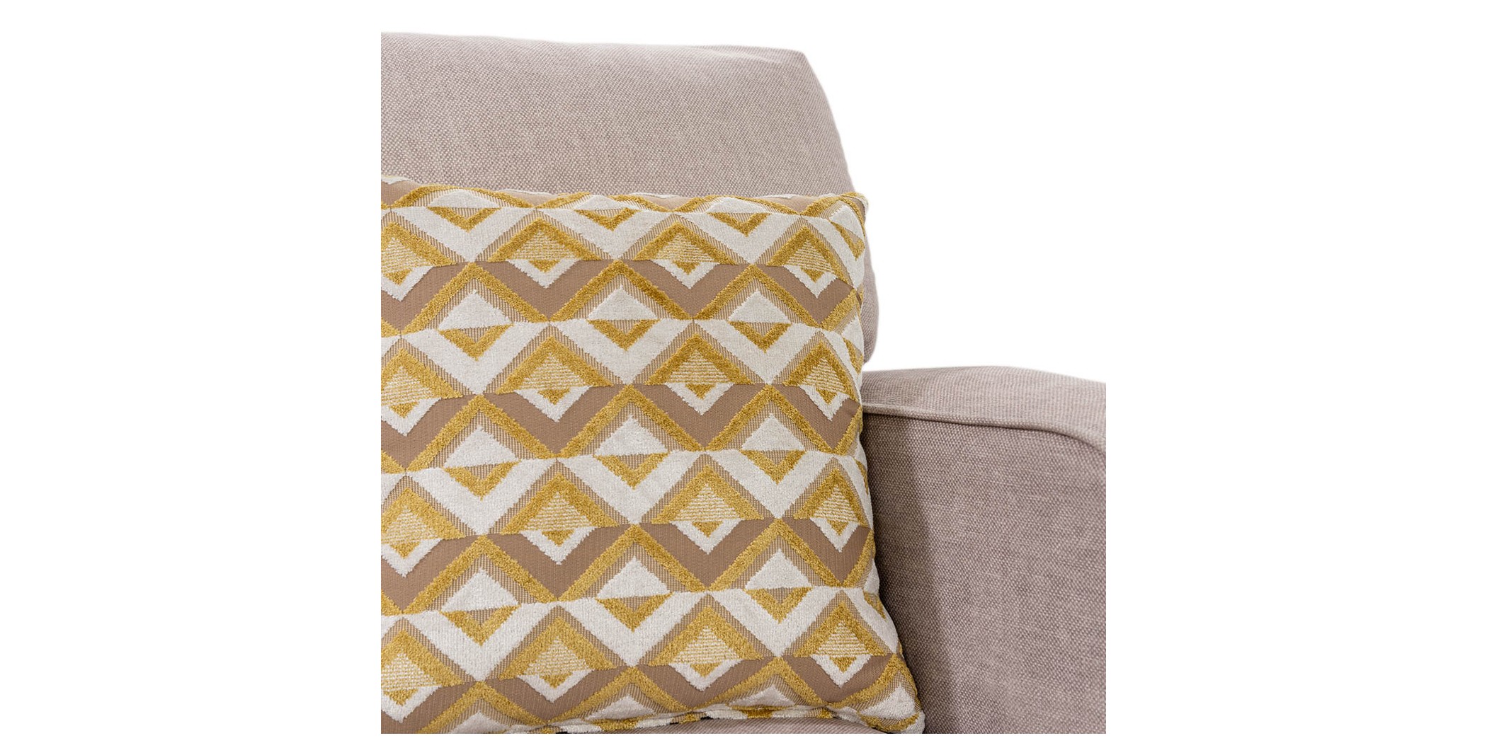 Belluti 3+2 & Ottoman In Spin Linen Fab