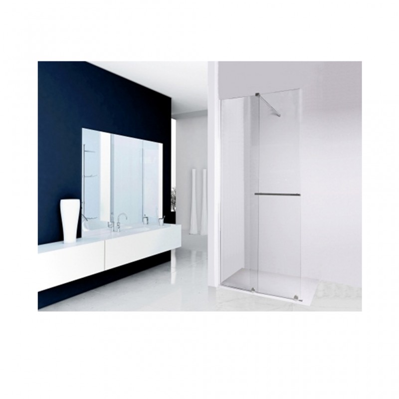 Frameless Shower Cabin With Fixed Transparent Glass  RDY07