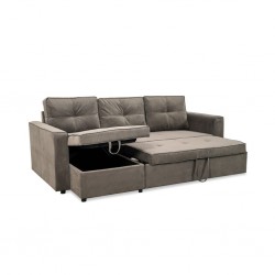 Conrad Pull Out Sofabed LHF Chair W/Storage