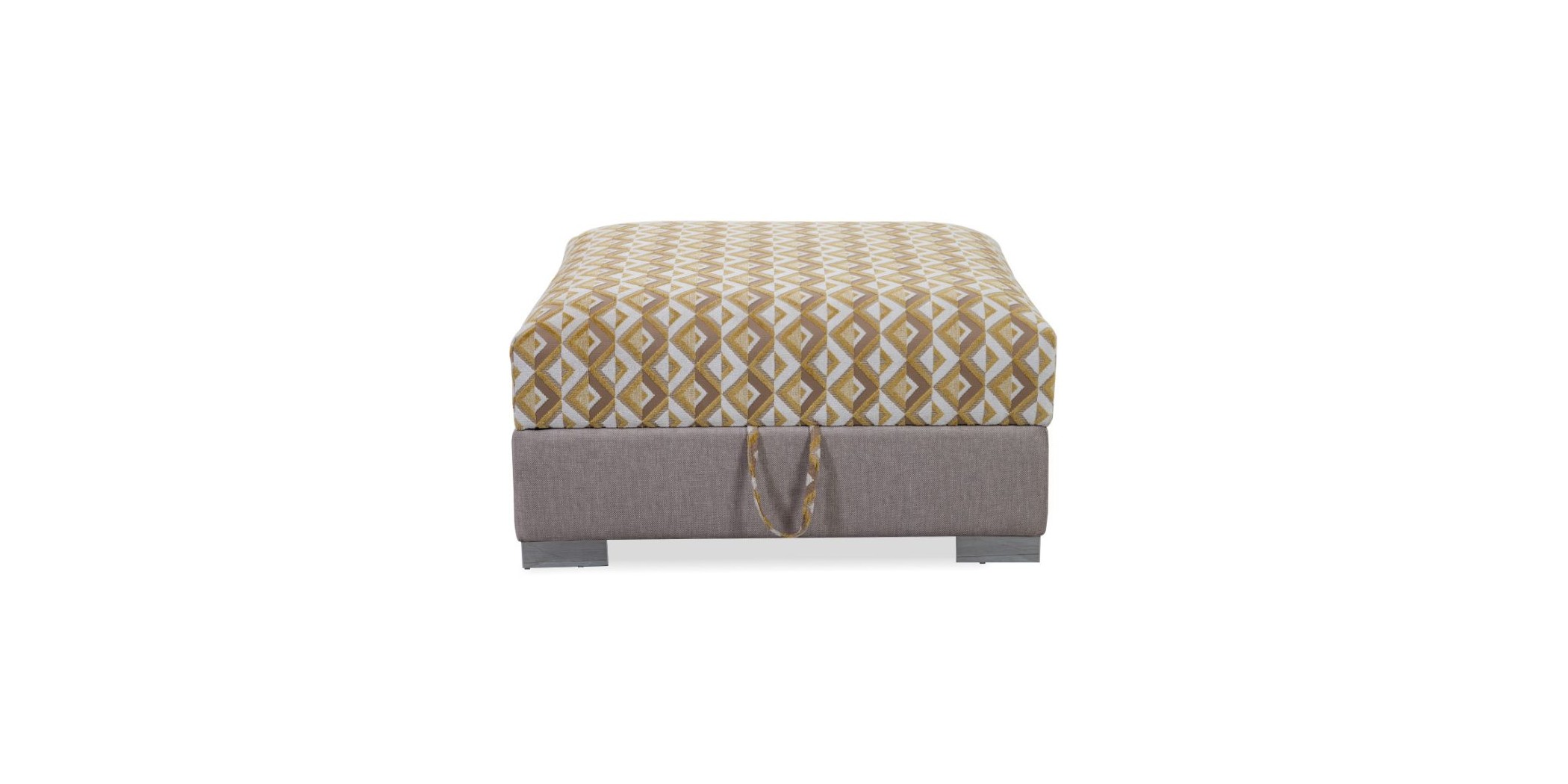 Belluti 3+2 & Ottoman In Spin Linen Fab