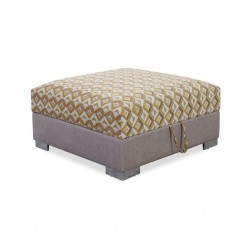 Belluti 3+2 & Ottoman In Spin Linen Fab