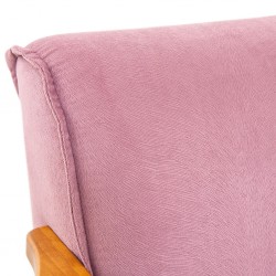 Hunter 1 Seater Pink Col Fab