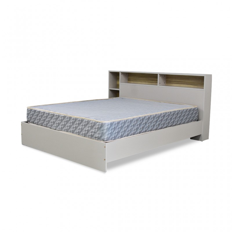 Glasgow Bed 150x190 cm PB Off White