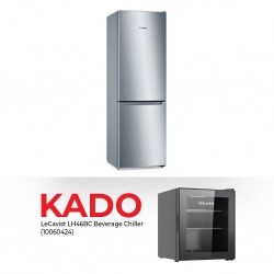 Bosch KGN33NLEAG Refrigerator & Free LeCavist LH46BC Beverage Chiller