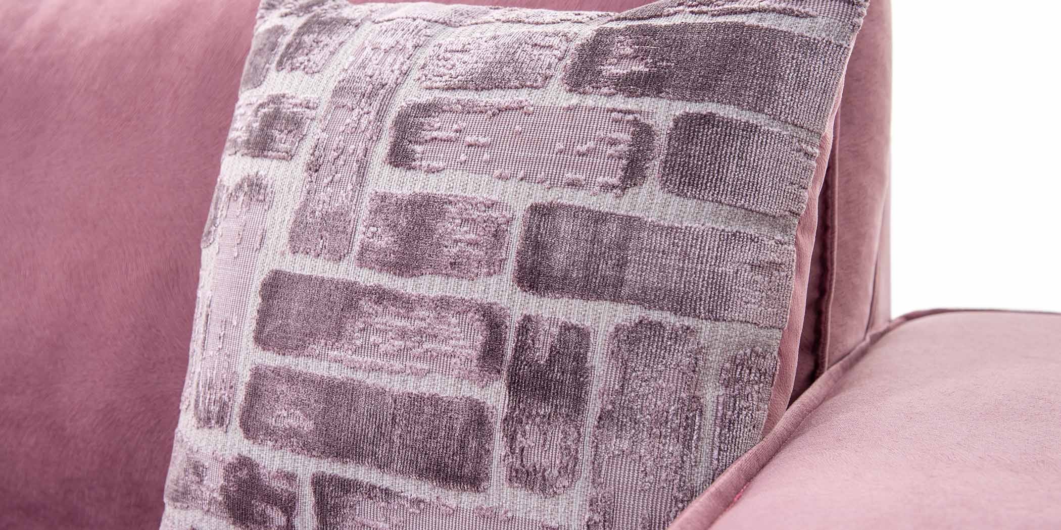 Hunter Sofa 3+2+1 Pink Col