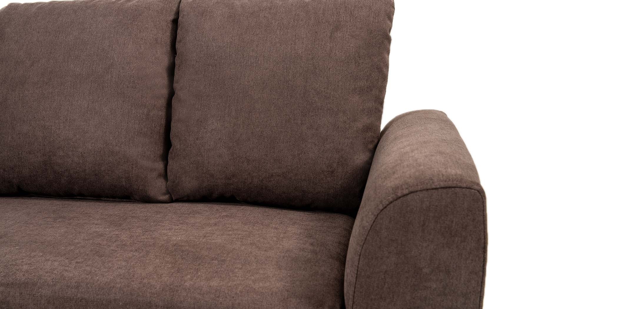 Ellie Sofa 3+2+1 in Brown Col
