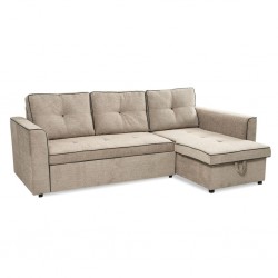 Conrad Pull Out Sofabed L-Shape RHF Chenille Mocha