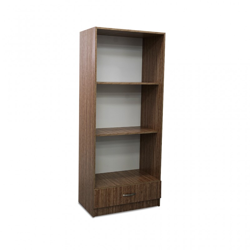 Stockholm Wardrobe Frame 1 Drawer Brown Wood