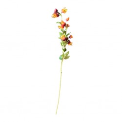 Artificial Flower Orange 84 cm CM246220