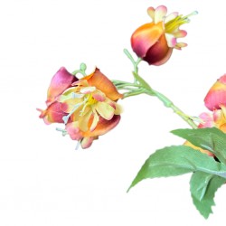 Artificial Flower Orange 84 cm CM246220