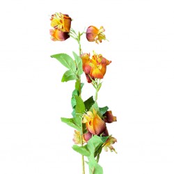 Artificial Flower Orange 84 cm CM246220