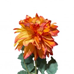 Artificial Flower Orange 62 cm