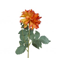Artificial Flower Orange 62 cm