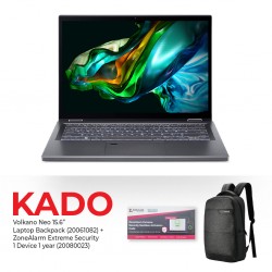 Acer Aspire Spin 14 Core Ultra 5 Processor 115U & Free Laptop Backpack + ZoneAlarm Extreme Security