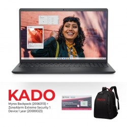 Dell Inspiron 3530 CORE i3 BLACK & Free Myros Backpack + ZoneAlarm Extreme Security