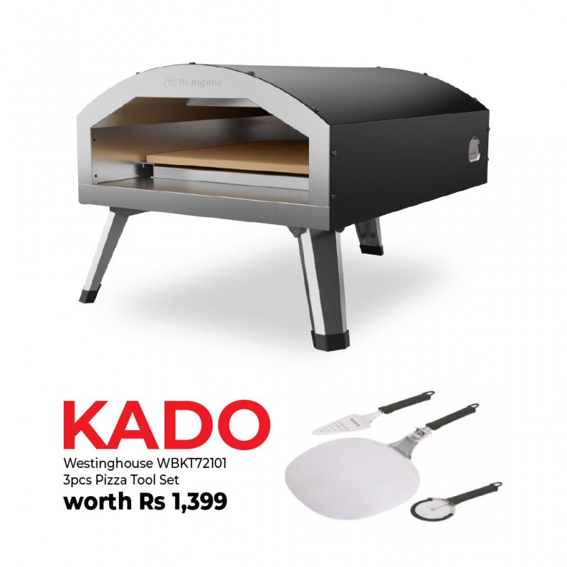 Westinghouse WBGLEG1201C18 Black Electric Pizza Maker & Free Westinghouse WBKT72101 3pcs Pizza Tool Set Westinghouse WBGLEG1201C18 Black Electric Pizza Maker & Free Westinghouse WBKT72101 3pcs Pizza Tool Set