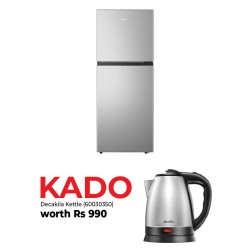 Hisense RT286N4ABN Refrigerator & Free Decakila KEKT031M Stainless Steel Kettle