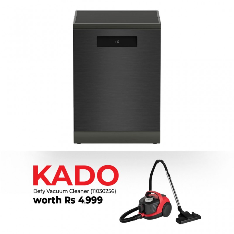 Defy DDW377 Dishwasher & Free Defy VC 32801R Red 1.8L Bagless Vacuum Cleaner Defy DDW377 Dishwasher & Free Defy VC 32801R Red 1.8L Bagless Vacuum Cleaner