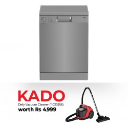 Defy DDW246 Dishwasher & Free Defy VC 32801R Red 1.8L Bagless Vacuum Cleaner