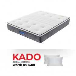 Dorluxe Spinal Performance King 180x200 cm NCM-P9262 & Free 2 X Franny Pillow 50x70 cm