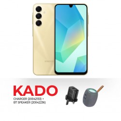 Samsung Galaxy A16 GOLD & Free CHARGER AS-258 KIT 2.4A + BT SPEAKER KTS-1677
