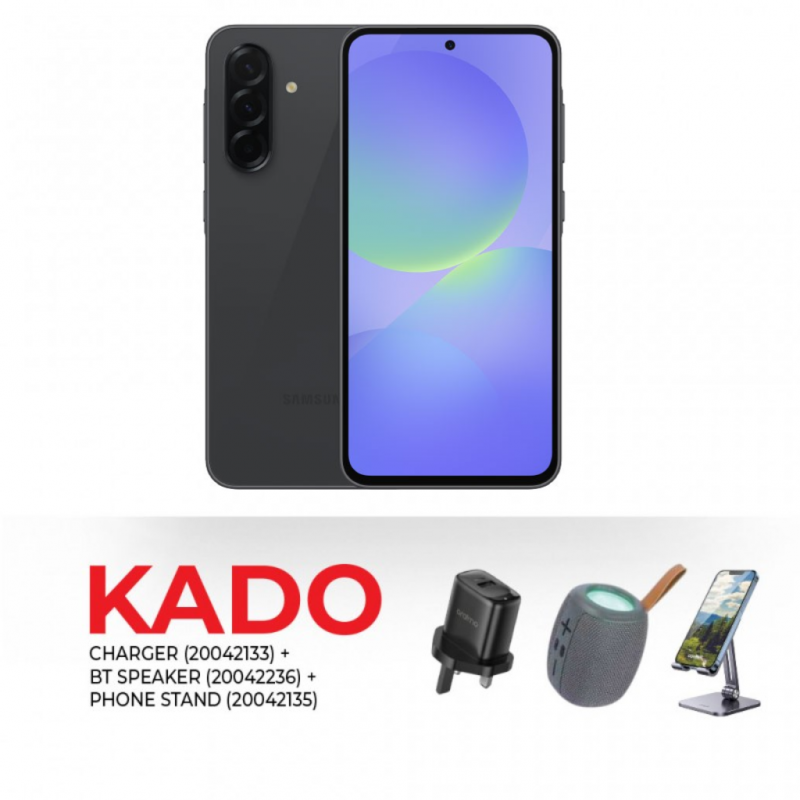 Samsung Galaxy A36 5G (8GB+128GB) Black & Free CHARGER AS-258 KIT 2.4A + BT SPEAKER KTS-1677 + PHONE STAND AS-T627 Samsung Galaxy A36 5G (8GB+128GB) Black & Free CHARGER AS-258 KIT 2.4A + BT SPEAKER KTS-1677 + PHONE STAND AS-T627