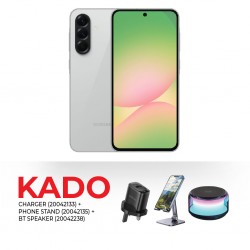 Samsung Galaxy A56 5G (8GB+256GB) Grey & Free CHARGER AS-258 KIT 2.4A + BT SPEAKER AS-BS20 + PHONE STAND AS-T627