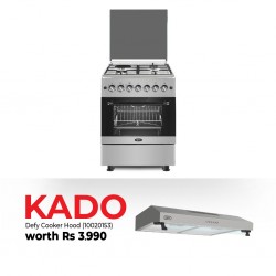 Xper XP6TX31E3 Cooker & Free Defy DCH60SS Cooker Hood