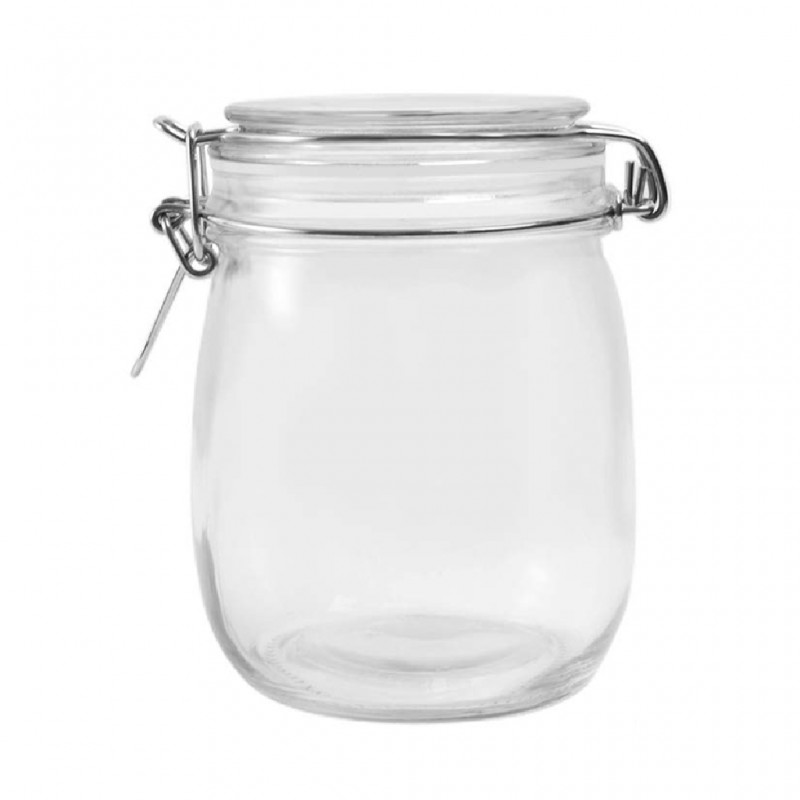 Zibo Hermetic 6504 1000ml Glass Storage Jar + "O" Zibo Hermetic 6504 1000ml Glass Storage Jar + "O"