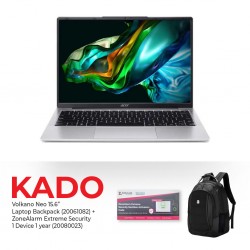 Acer Aspire Lite 14 AAL14-31P-C3LL Silver & Free Volkano Backpack & ZoneAlarm Extreme Security