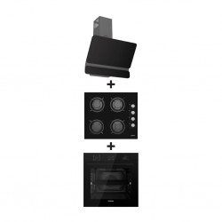 Ocean OOER611NCF1CEZ Built-in Oven + Ocean ODPCHR64BGTCCFC Cooker Hood + Ocean OHGGR64NPROLSV Built-in Hob