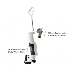 NNIO N6850SVC Wet & Dry Cordless Stick Vacuum Cleaner With Charging Dock- Brushless DC Motor