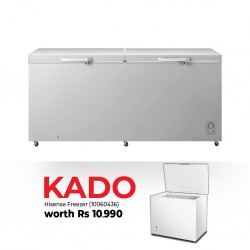 Hisense H910CFS Freezer & Free Hisense FC124D4AWE Freezer